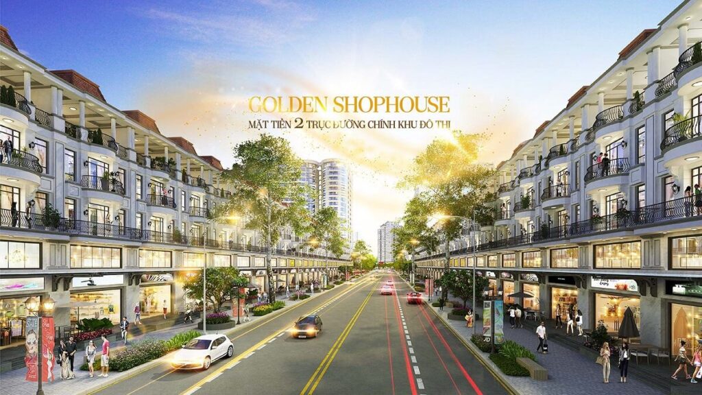 Bán nhà phố shophouse Vạn Phúc City